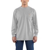 Carhartt FR Cotton Long Sleeve Shirt in Gray